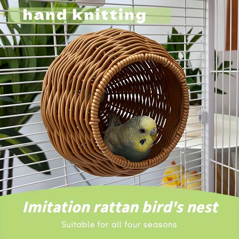 Professional Luxury Rust proof Eco friendly Durable Iron Woven Parrot Nest