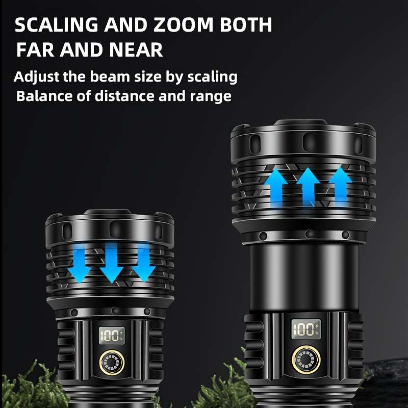 Portable 1Pc Outdoor Lighting Specialized Handheld Flashlight With Home