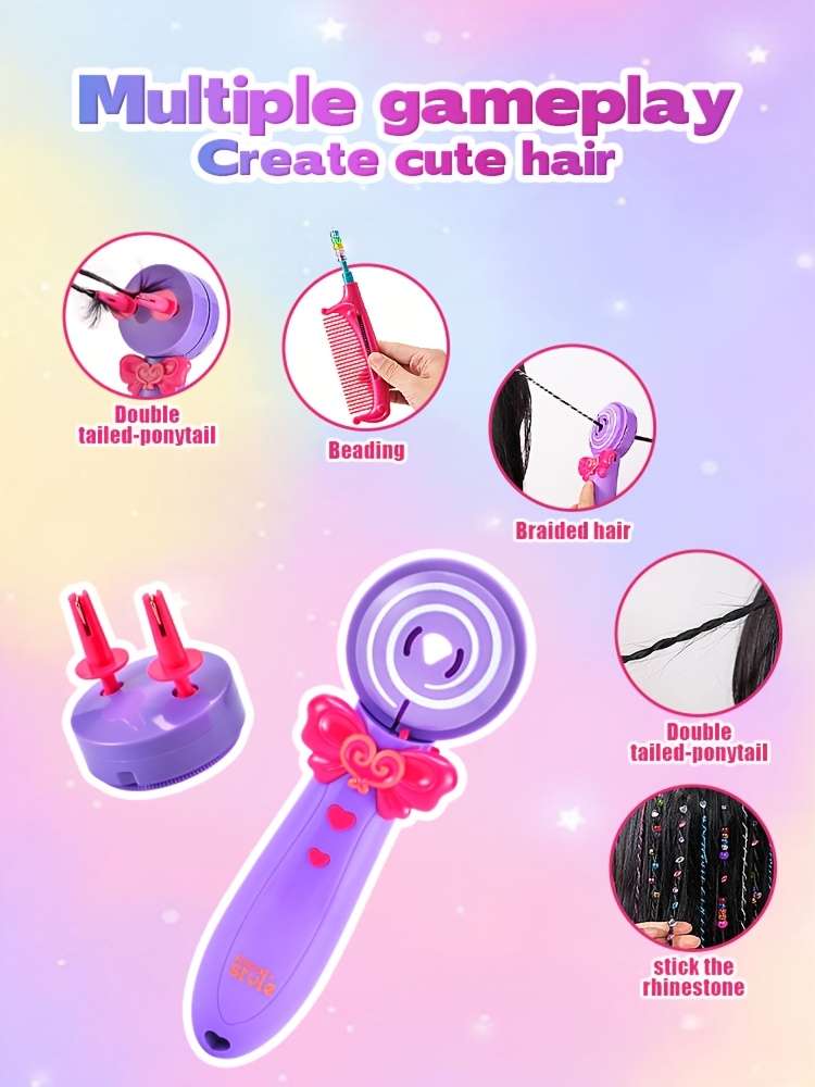 Hair Braiding Products Model Threeinone Braiding Artifact Tool Applicable People6 Years Old