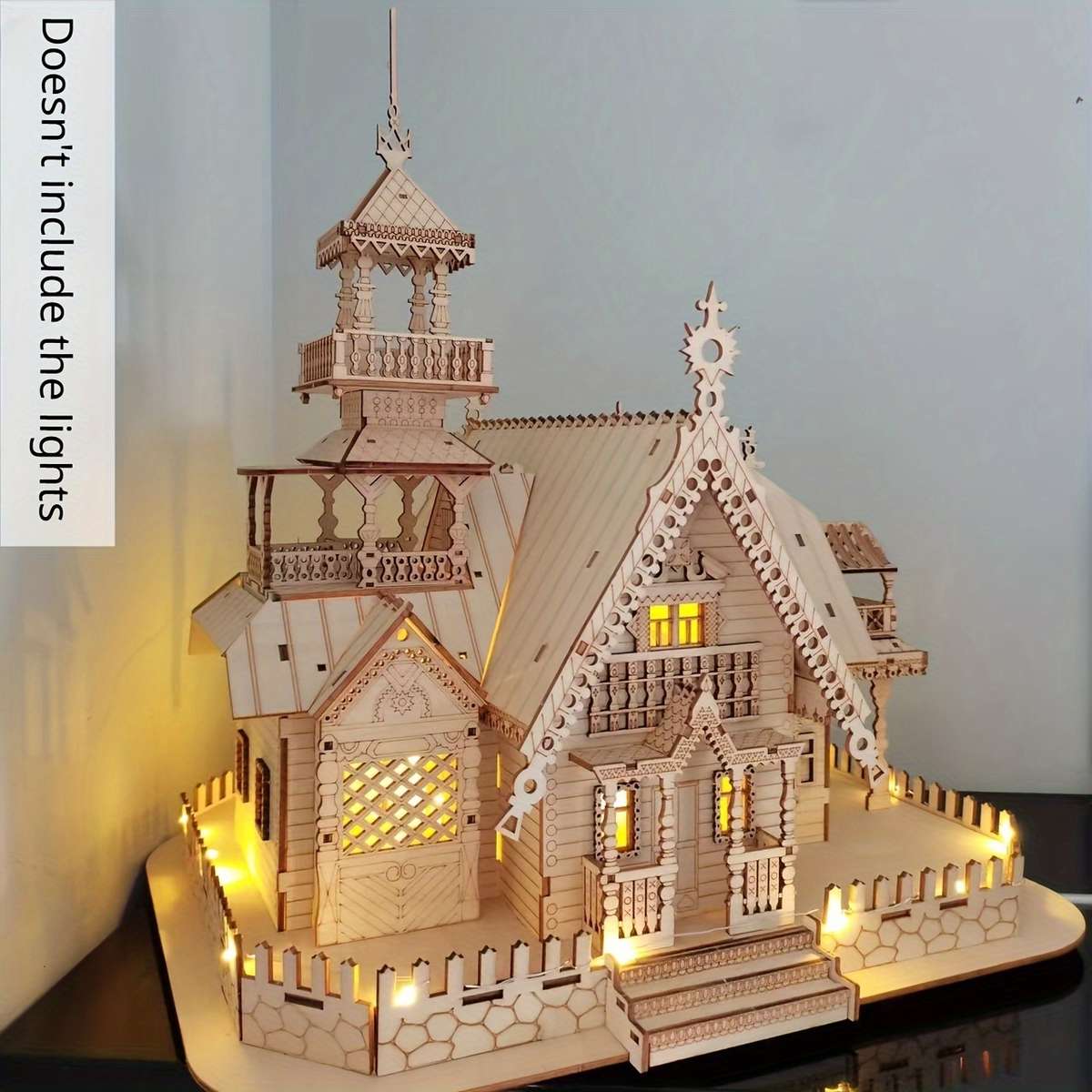 Building Toy Architectural Model Toy Set Material Wood