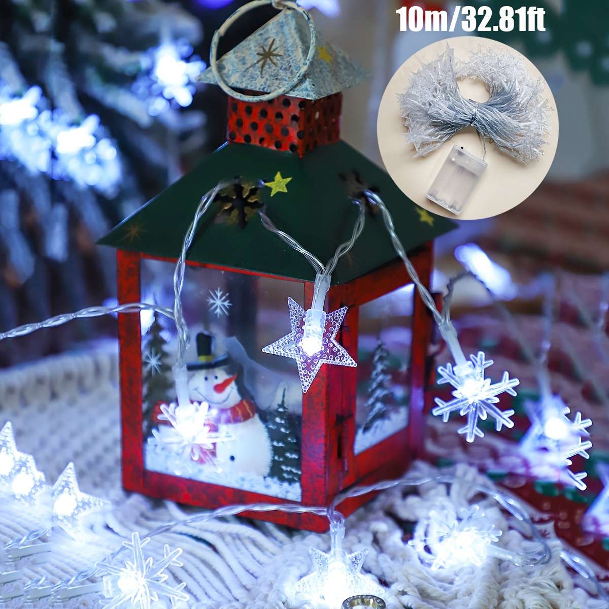 Christmas Lights Multicolor Size 1.5M 4.92Ft