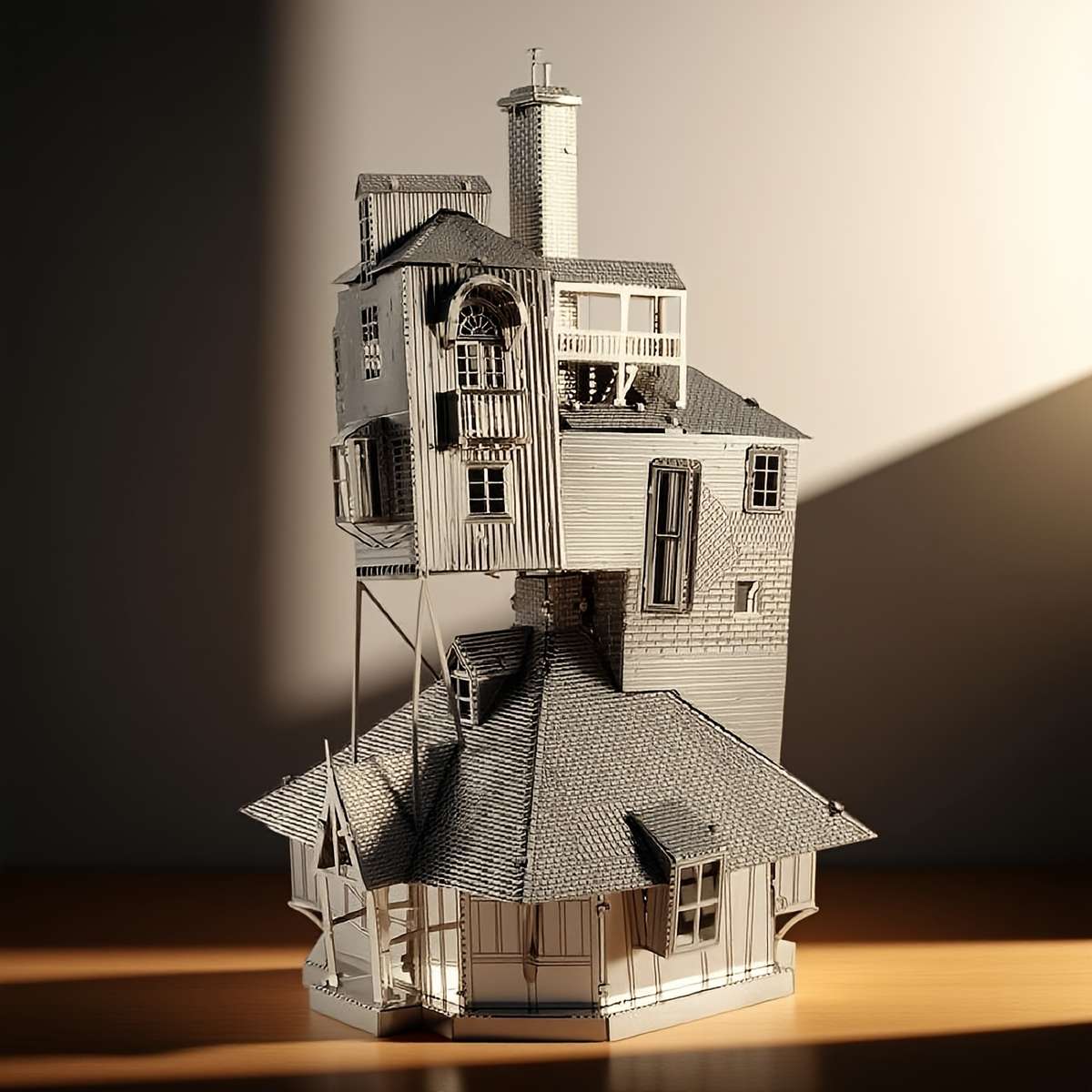 Building Toy Architectural Model Toy Set Items Strange House