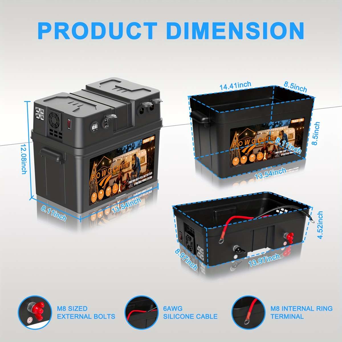 Inverter Model 500W 110V