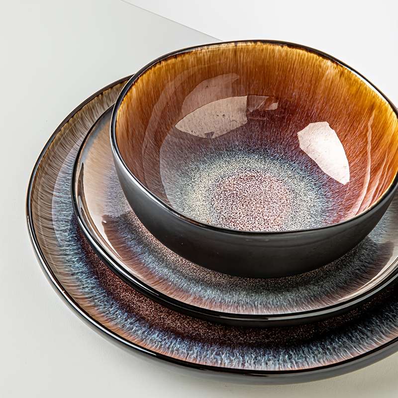 Bowl Color Yunmeng Flame12Piece Set
