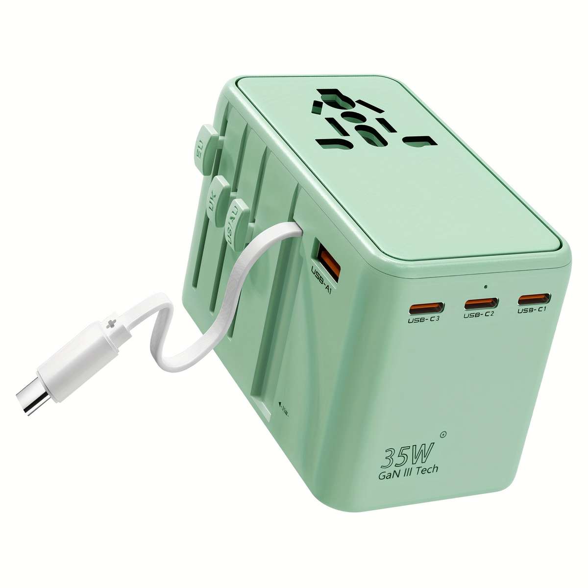 Reliable Voltage Portable Power Adapter With Usb Fast Charging For Off-Grid