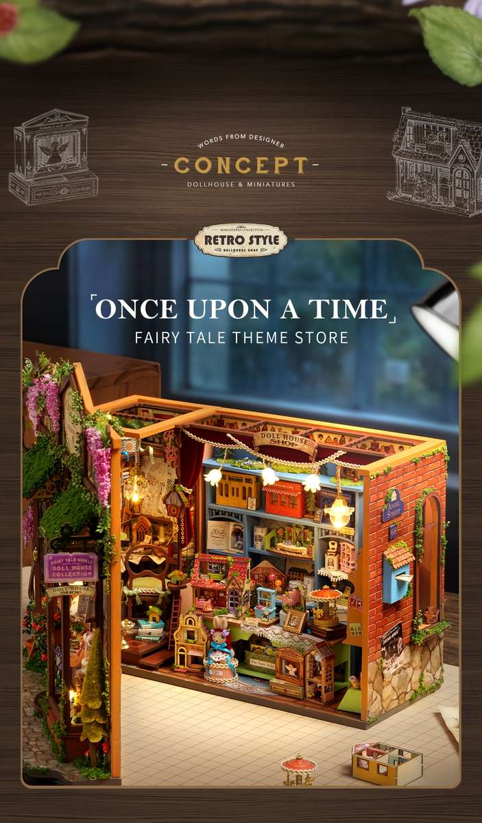 Building Toy Architectural Model Toy Set Items Fairy Tale Kingdom Treasure House