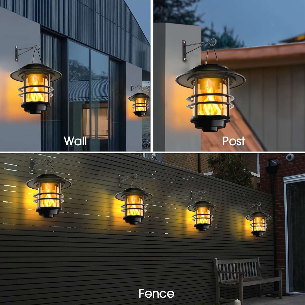 Solar Emergency Lights Quantity 2Pcs