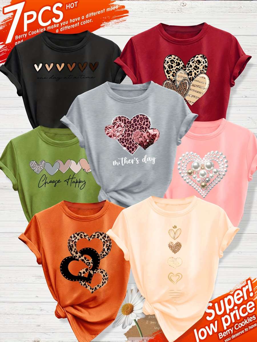 Womens T Shirt Color Pink Color Sizexxl