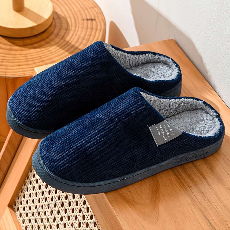 Cotton Slippers Color Grey Sizeuk 6.5-7