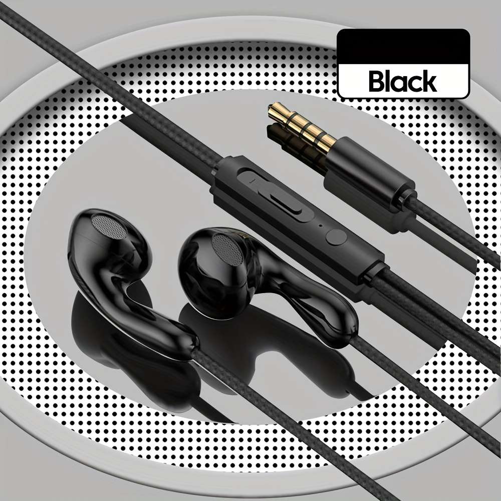 Wired Headphones Red 3.55Mm