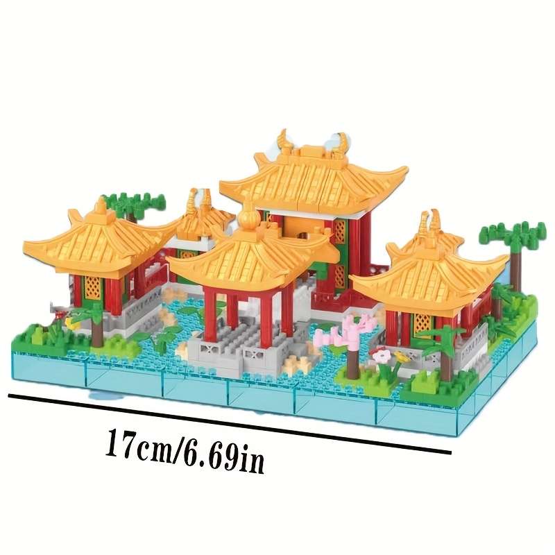 3D Building Model Puzzle Set Style Cp1004