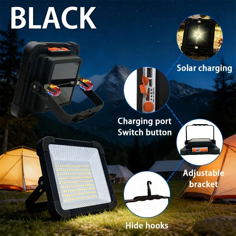 Solar Emergency Lights Color Brown