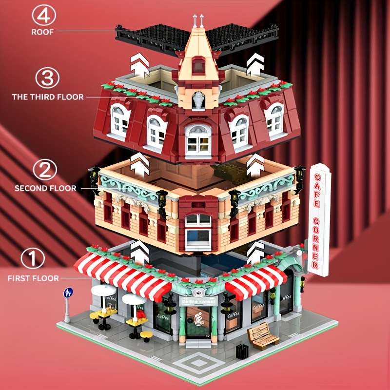 Building Toy Architectural Model Toy Set Model Jq10001