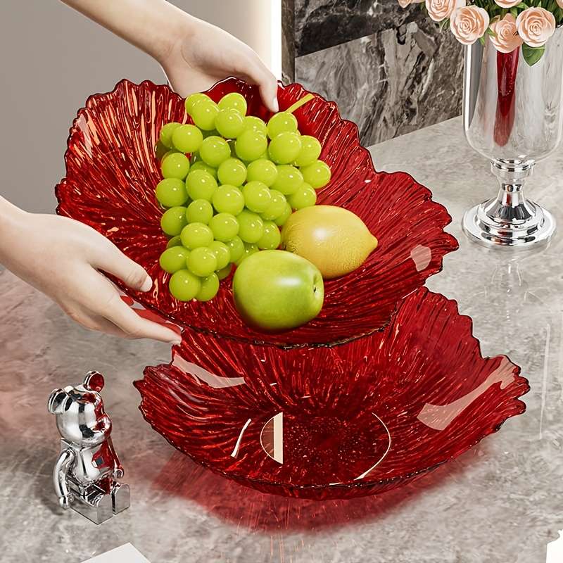 Bowl Color Medium Transparent Red