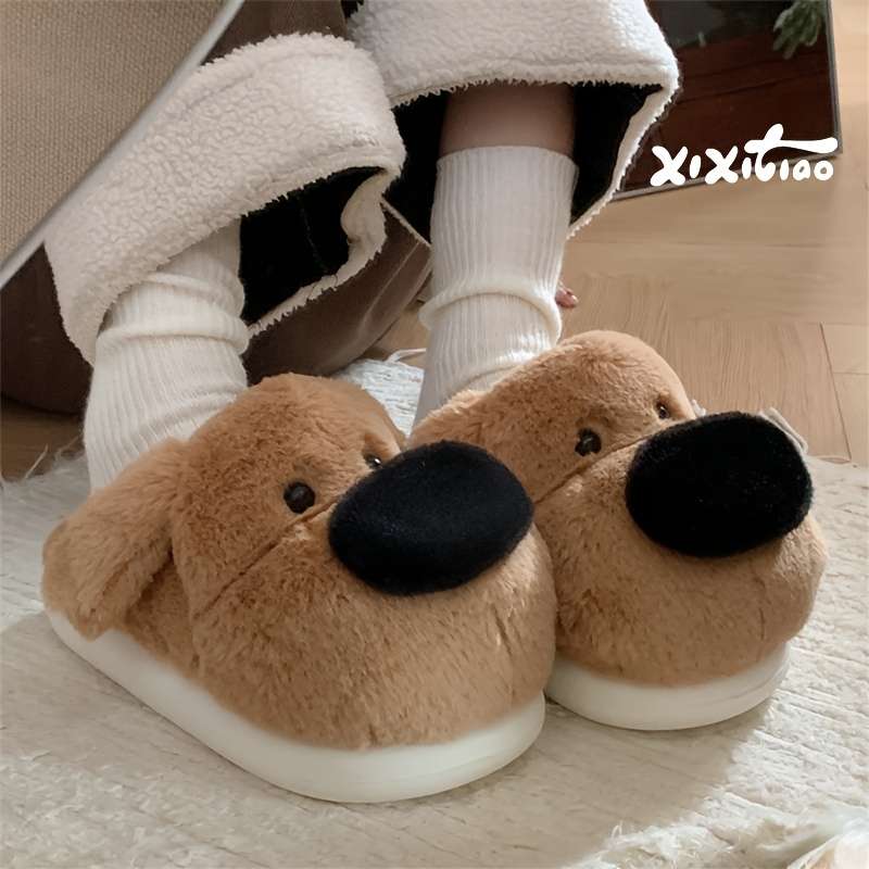 Cotton Slippers Color Light Brown1 Sizeuk 6.5-7