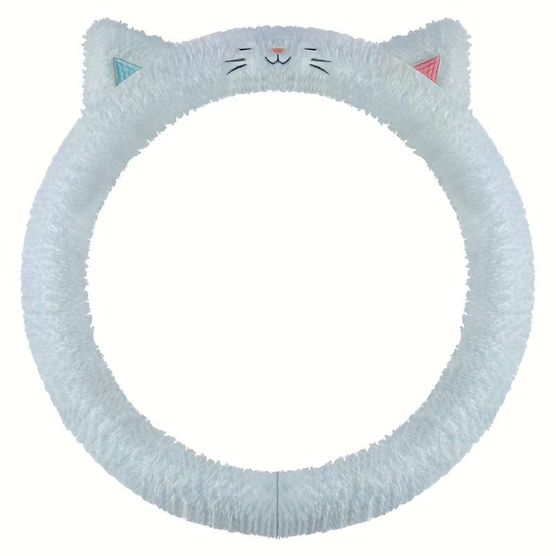 Car Steering Wheel Cover Blue Model Round