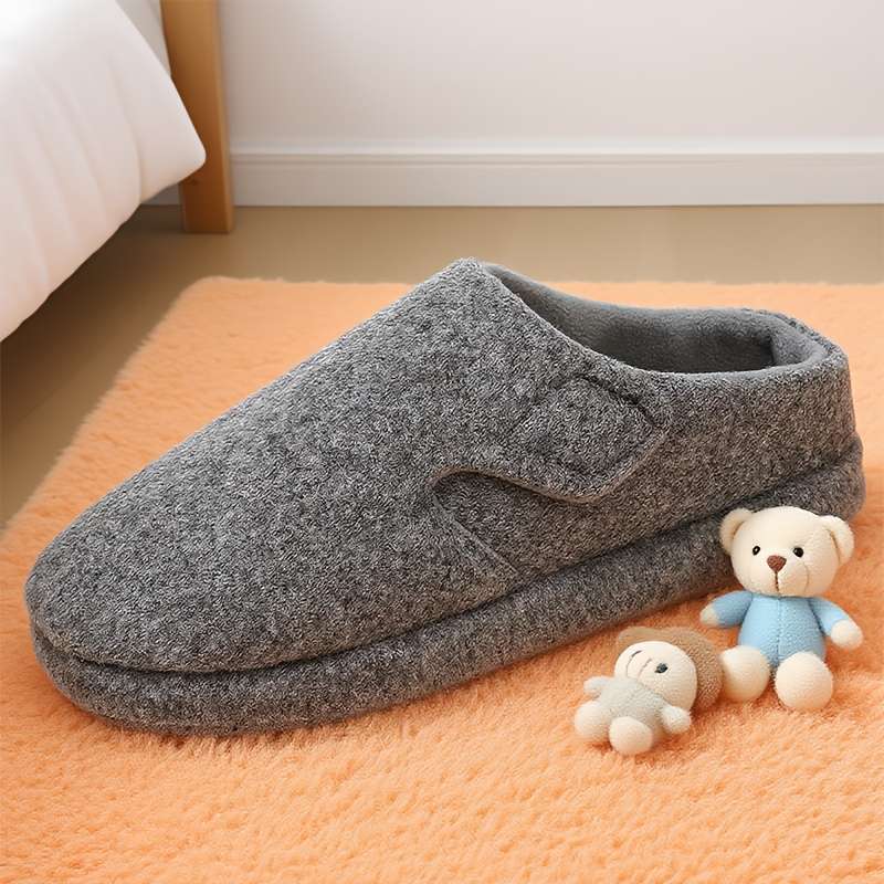 Cotton Slippers Color Silvery Grey Sizeuk 6.5-7