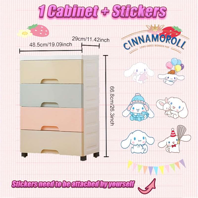Storage And Organizationcolor Macaron Color Model 7 Floors