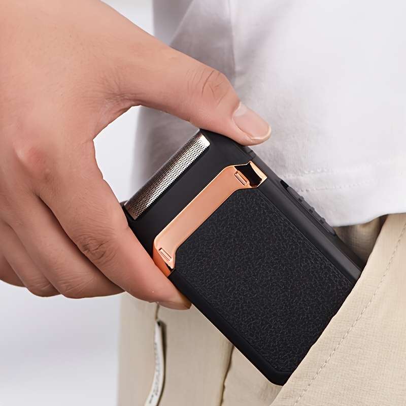 Sleek Compact Durable Powerful Smooth Men'S Electric Shaver Home Use