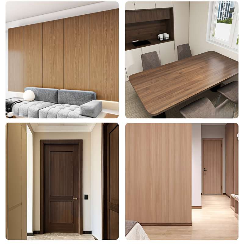 Self Adhesive Floor Stickers Dark Walnut 80.01Cm*200.0Cm