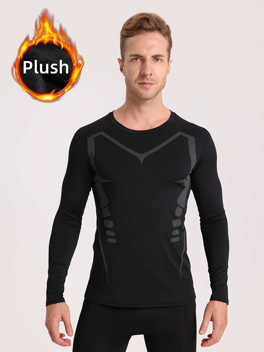 Thermal Underwear Color Black Sizexxl