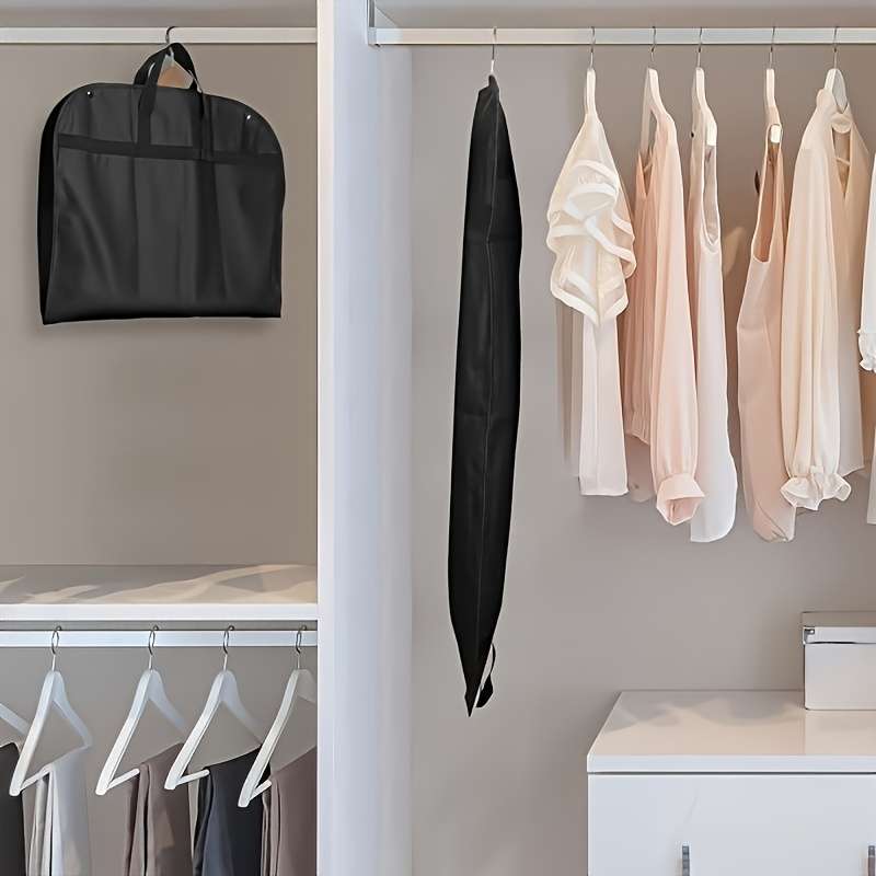 Clothing Dust Bags Color Black*2Pcs