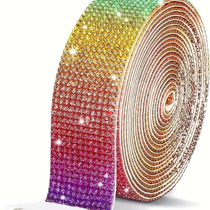 Car Interior Decor 12 Rows  Width 2.7Cm Is  Length 1Ydcolor Bright Red