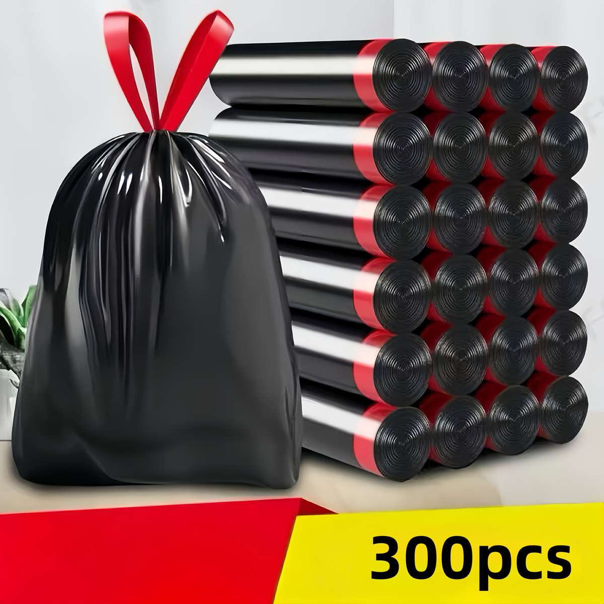 Trash Bagblackquantity300Pcs