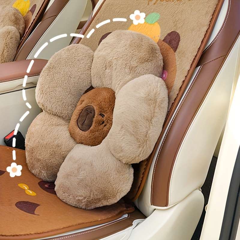 Car Interior Decor Style Capybara Headrest