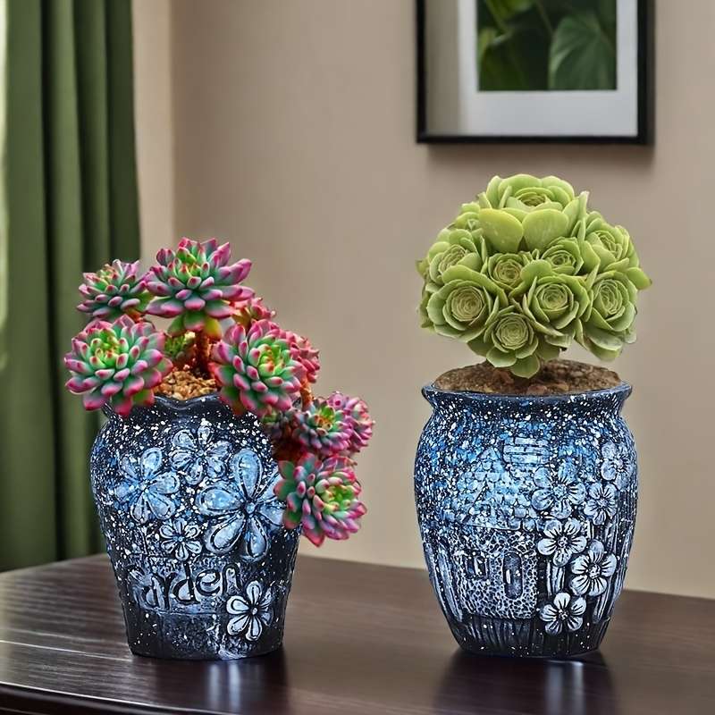 Flowerpot Color Urban Old Pile 2-Piece Set
