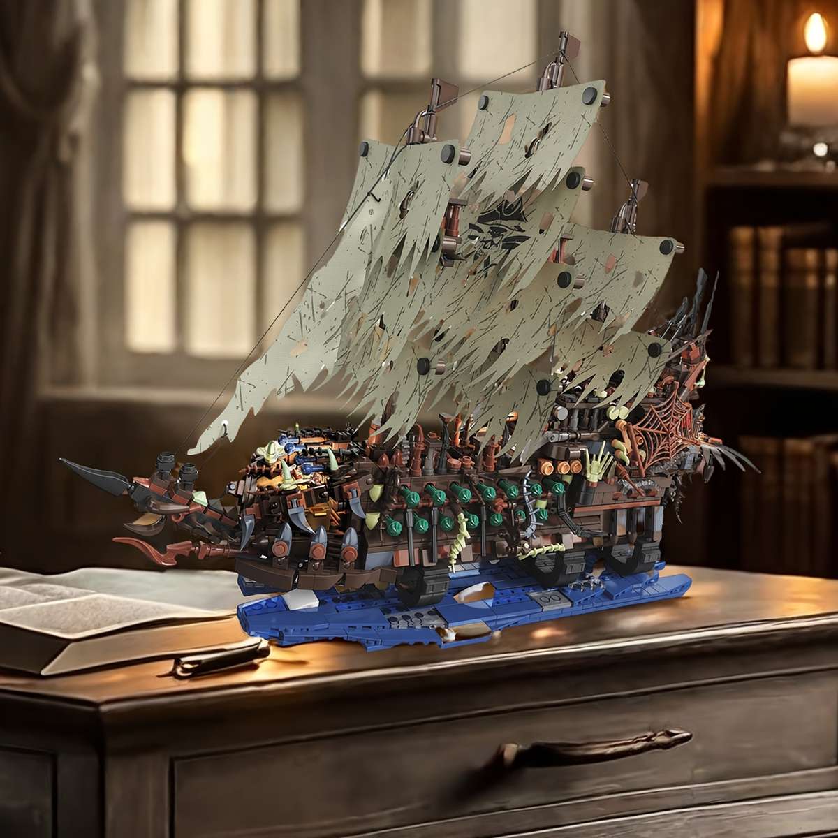 3D Jigsaw Puzzle Model Ship Quantity 2159 Particle Building Block Boat