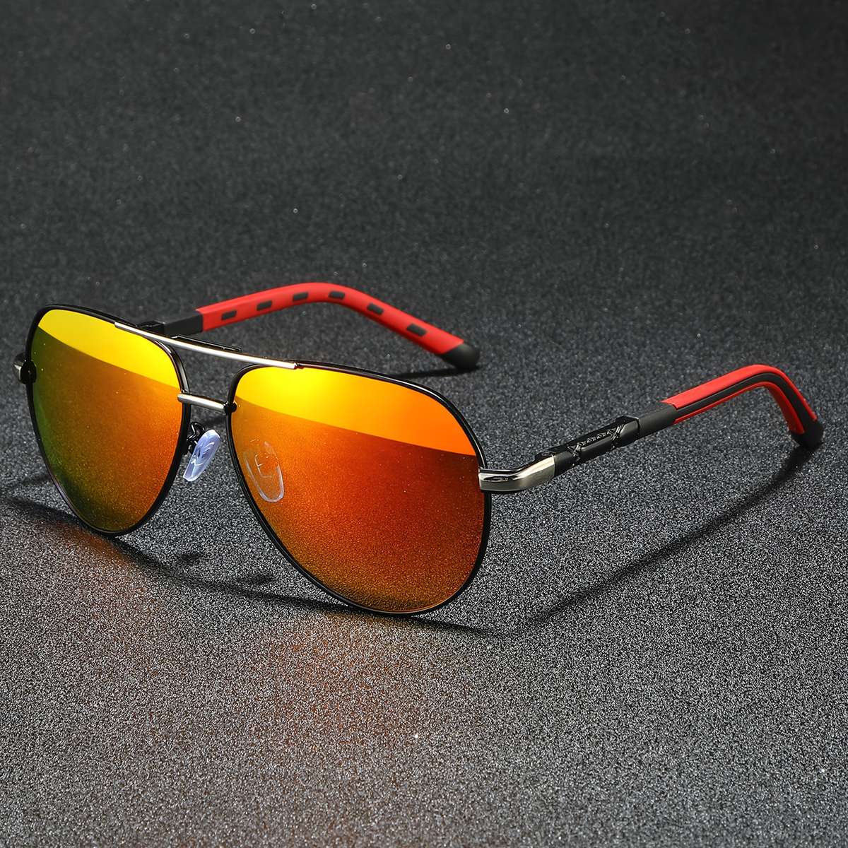 Cycling Glasses Color Red