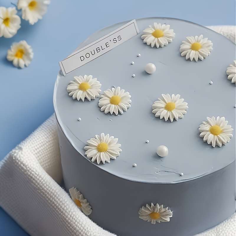 Suitable For Baking Molds Model 2 Pack Daisy Silicone Mold