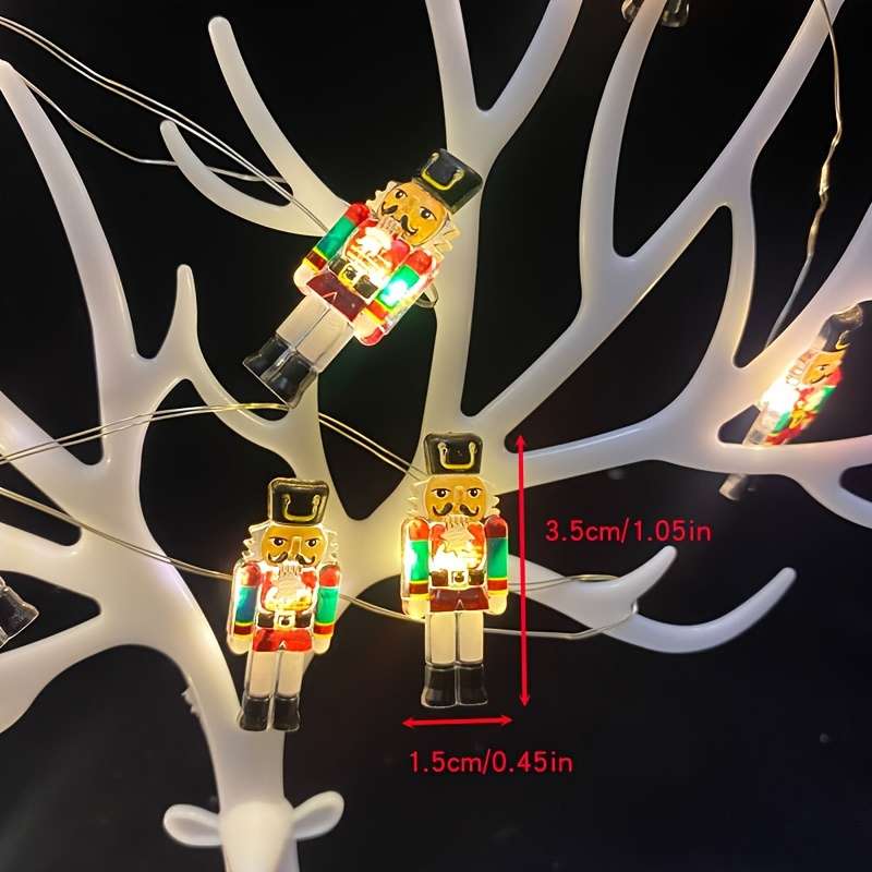 Christmas Lights 2 Meters 20 Lights 2X  Aa Battery Box
