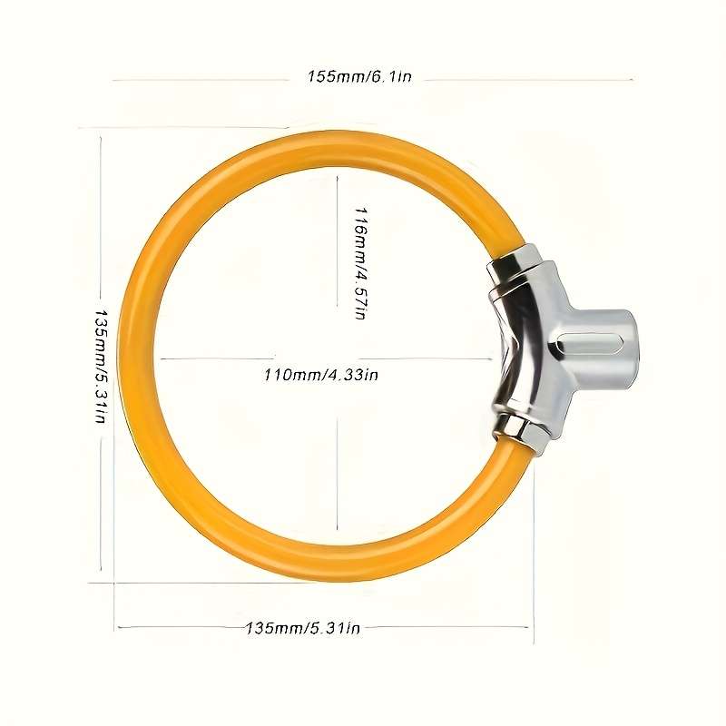Car Lock Color Black Quantityring Lock  2Pcs Key