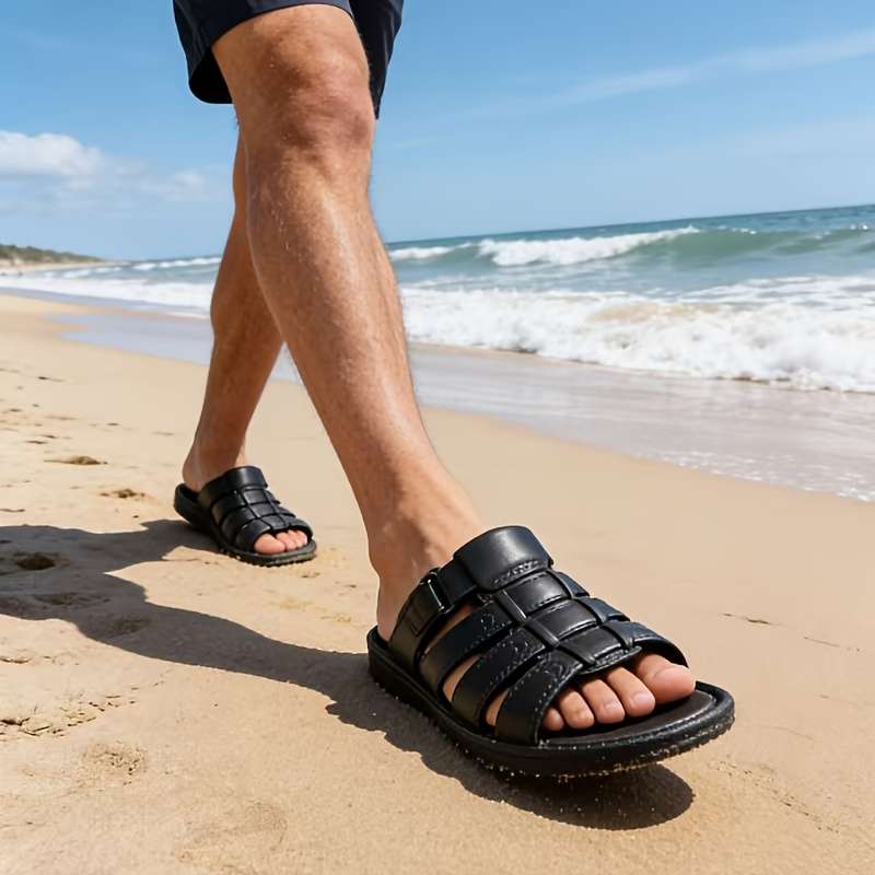 Sandals Color Black Size Uk 10