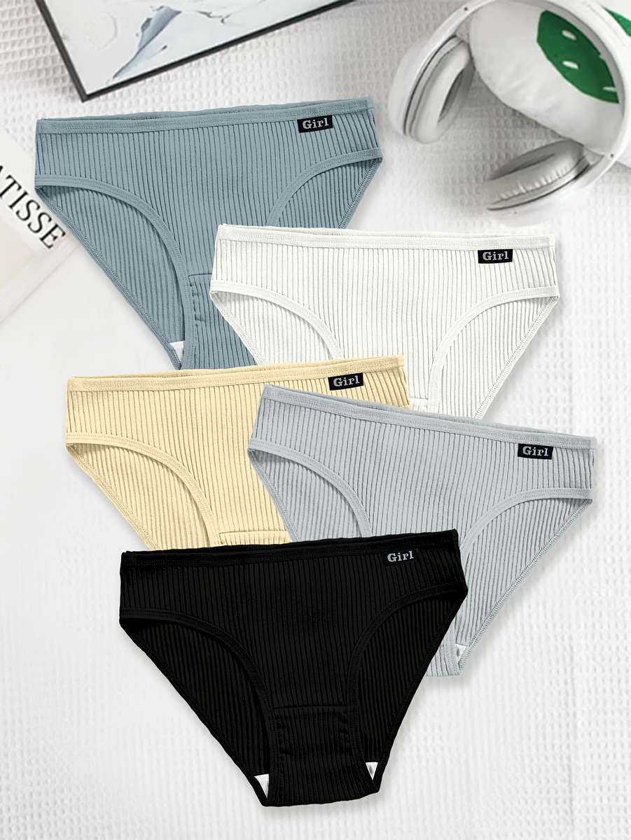 Womens Underwear Color Mixed Color 5 Pieces Sizes