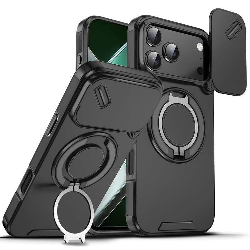 Phone Case Black Compatible Model Iphone 17 Pro