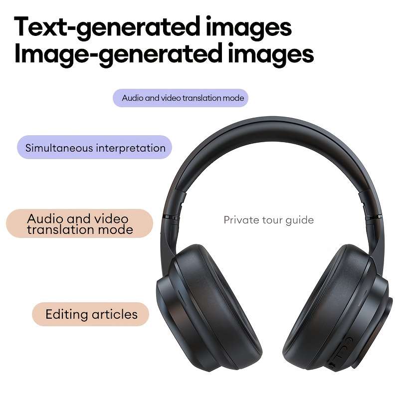 Headset Headphones Over Ear