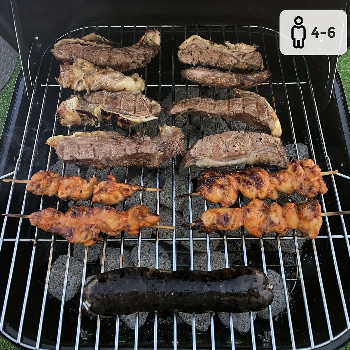 Barbecue Grill Color Black