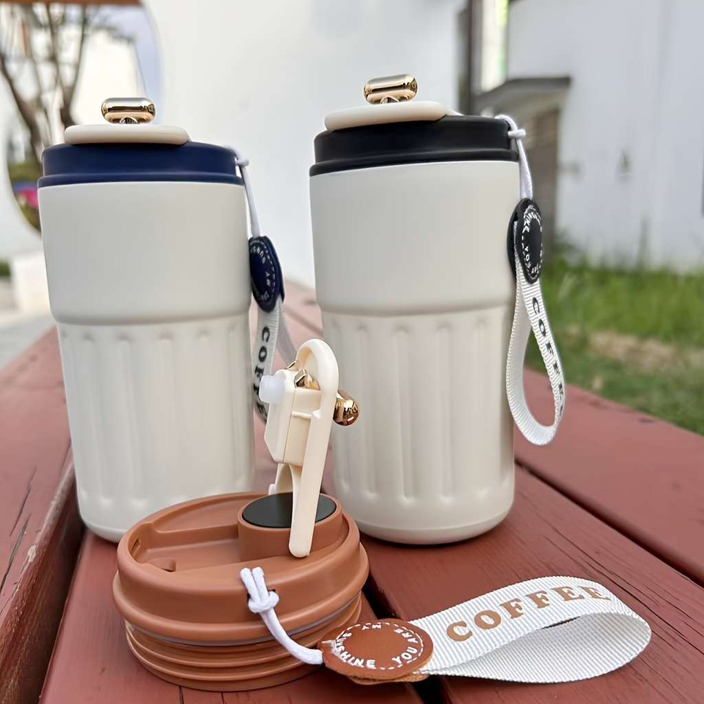 Water Cup Color White Cup Coffee Lid