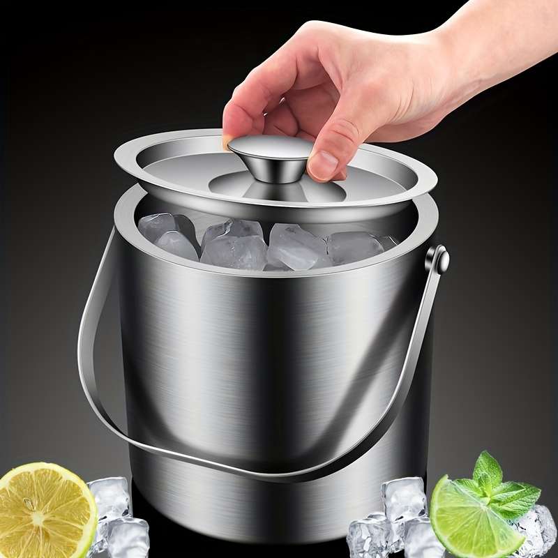Ice Bucket Quantity 2Pcs  Ice Bucket 70Ozclip