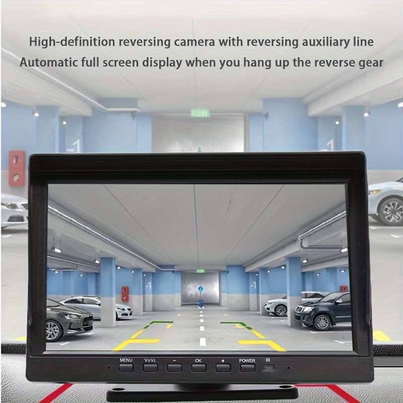 Inch Large Screen Channel Monitoring Dash Cam Featuring Memory Reversing Backup