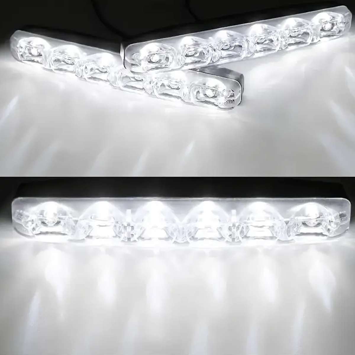 Car Lights Model 2Pcs White