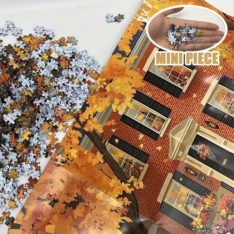 1000pcs Mini Jigsaw Puzzle Premium Paper Ideal for Adults Enthusiasts Perfect G