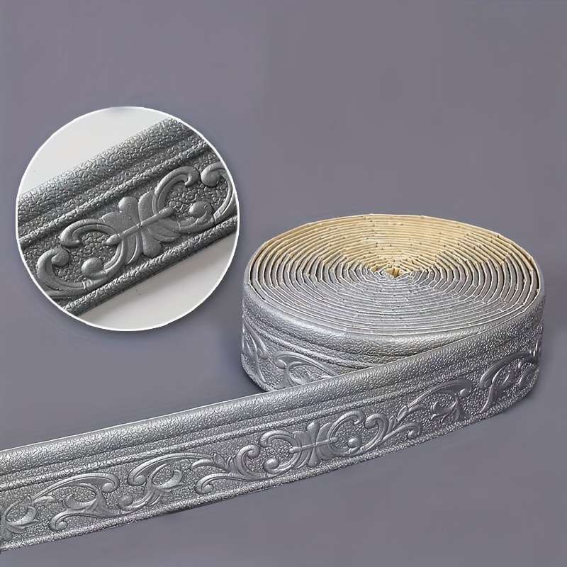 Skirting Board Gray Size Length9.2M X Width7.8Cm