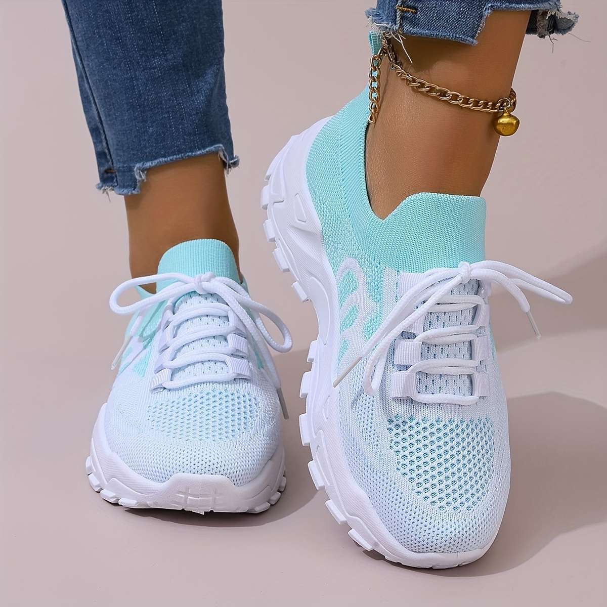 Women S Sneakers Color Blue Sizeuk 5