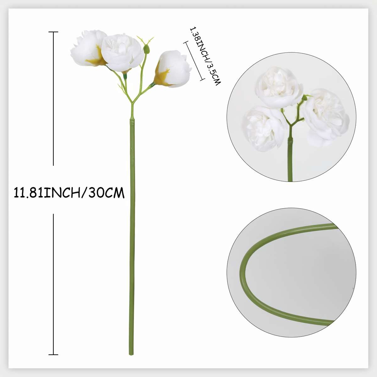 Wedding Supplies Color White Quantity 18Pcs