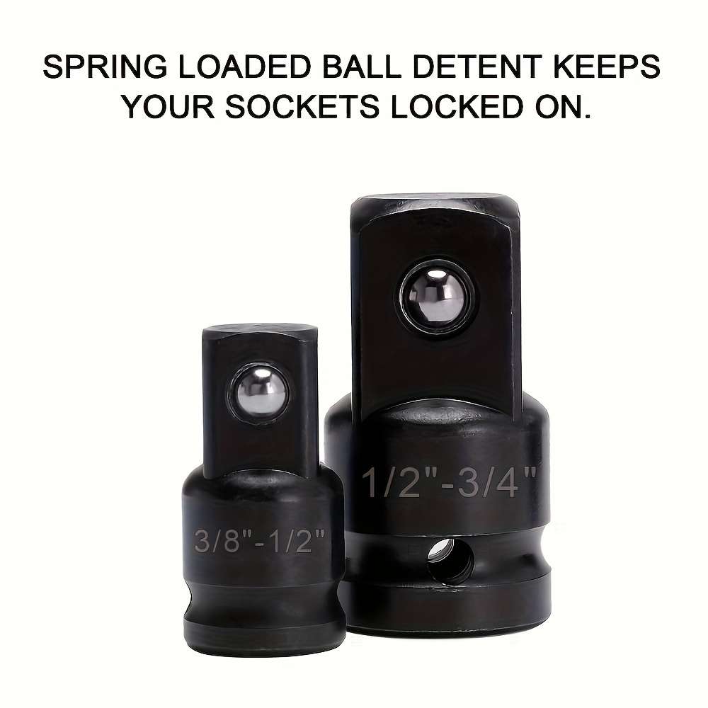 6-Piece Impact Socket Adapter Set
