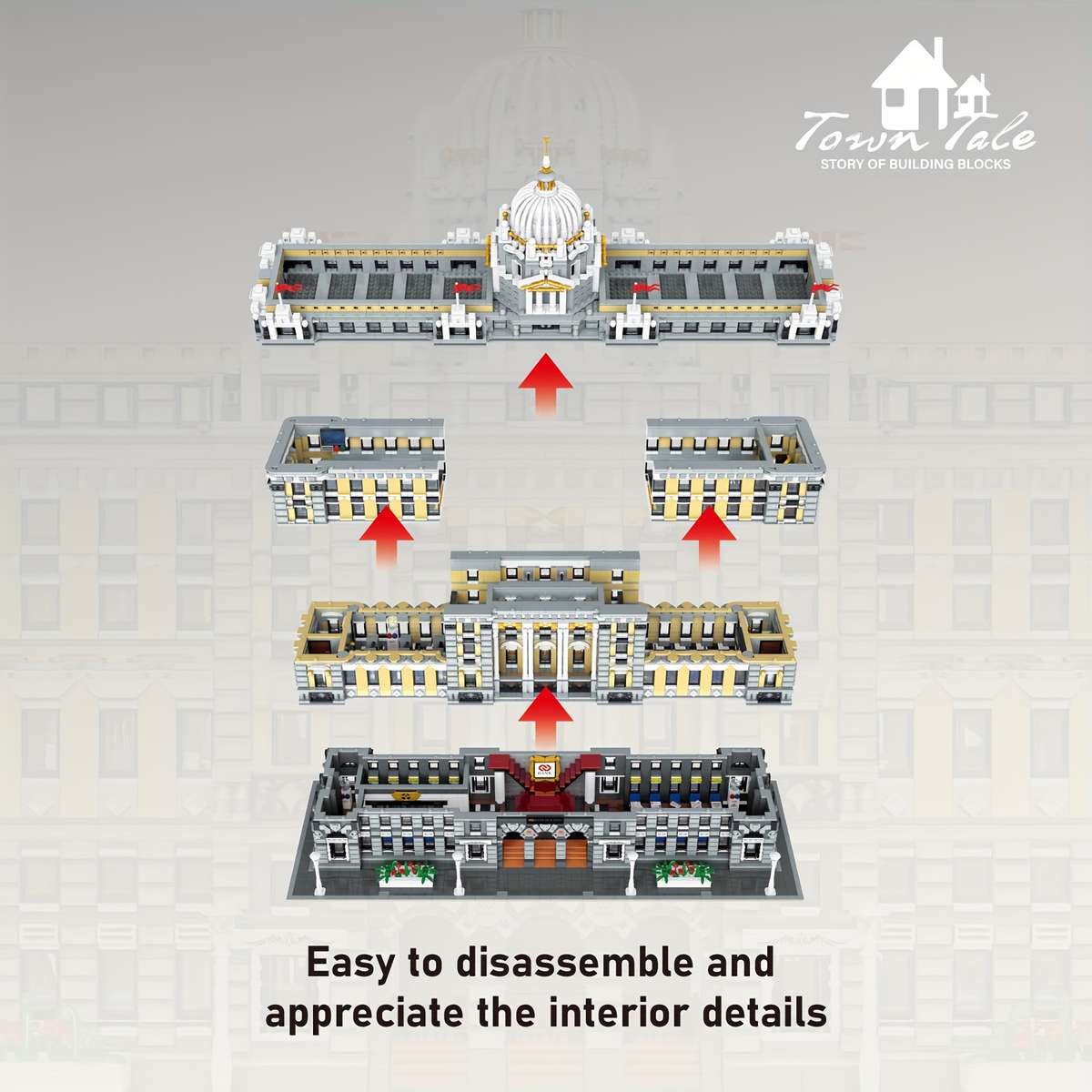 Building Toy Architectural Model Toy Set Model 33205